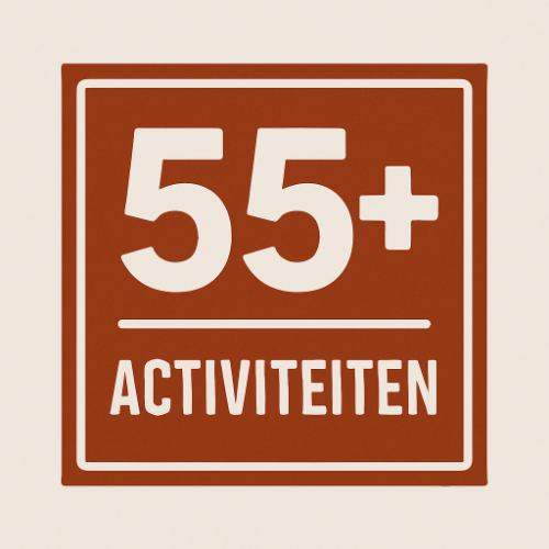 Activiteiten voor 55+ers in wijkcentrum de Mortel. De activiteiten vallen onder verantwoordelijkheid van...