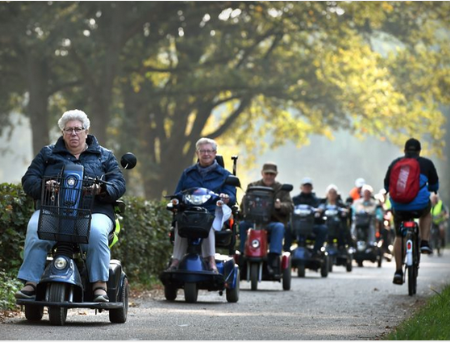 Kom bij de club!  De Scootmobielclub maakt samen mooie toertochten in de omgeving. We rijden van maart tot...