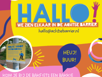 Project Hallo Voel jij je thuis in je straat? Ken jij je buren? Zeggen jullie hallo tegen elkaar? Maken jullie wel eens een praatje? Weten jullie...
